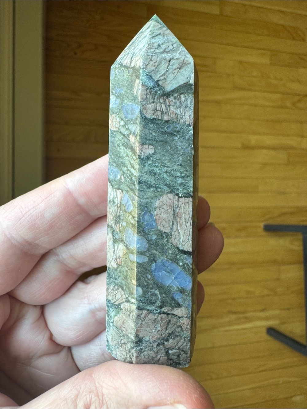 Glaucophane Jasper tower